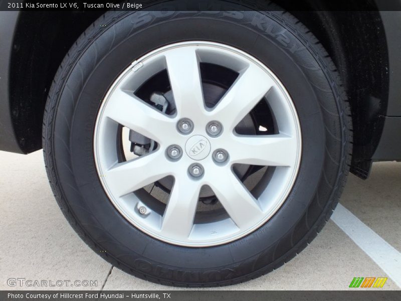  2011 Sorento LX V6 Wheel