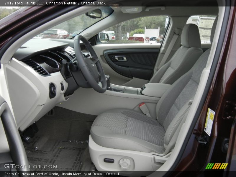  2012 Taurus SEL Charcoal Black Interior