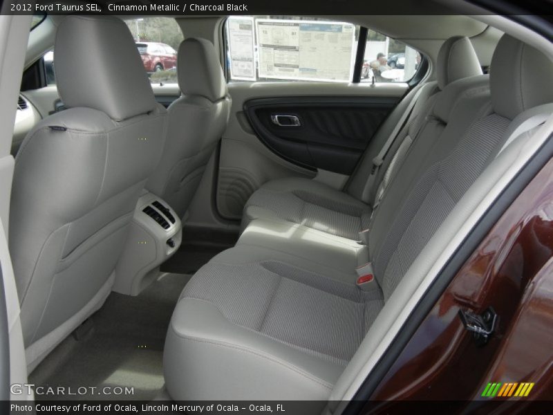 Rear Seat of 2012 Taurus SEL