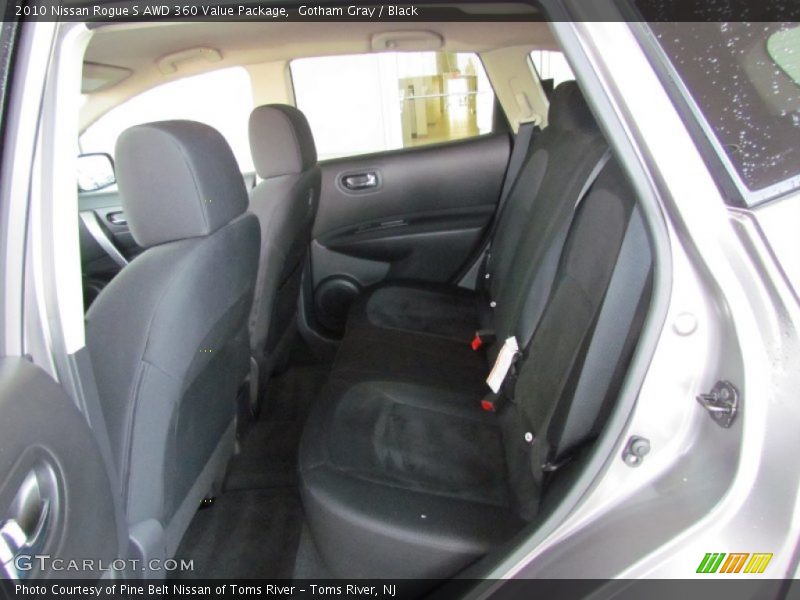 Gotham Gray / Black 2010 Nissan Rogue S AWD 360 Value Package