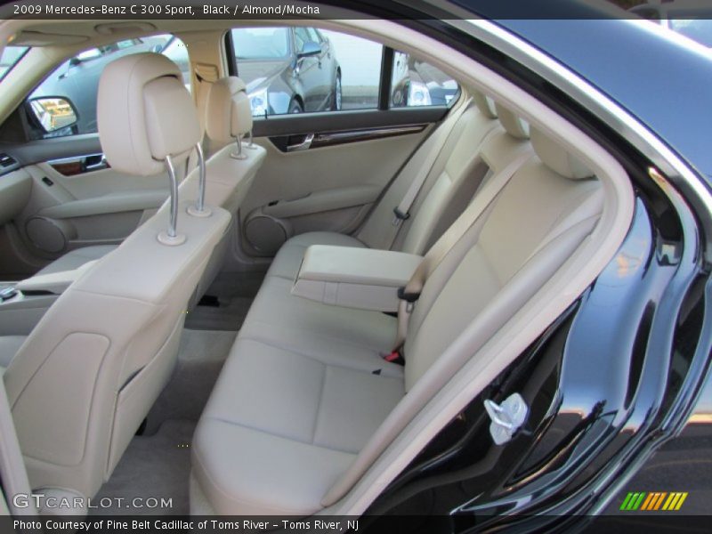 Black / Almond/Mocha 2009 Mercedes-Benz C 300 Sport