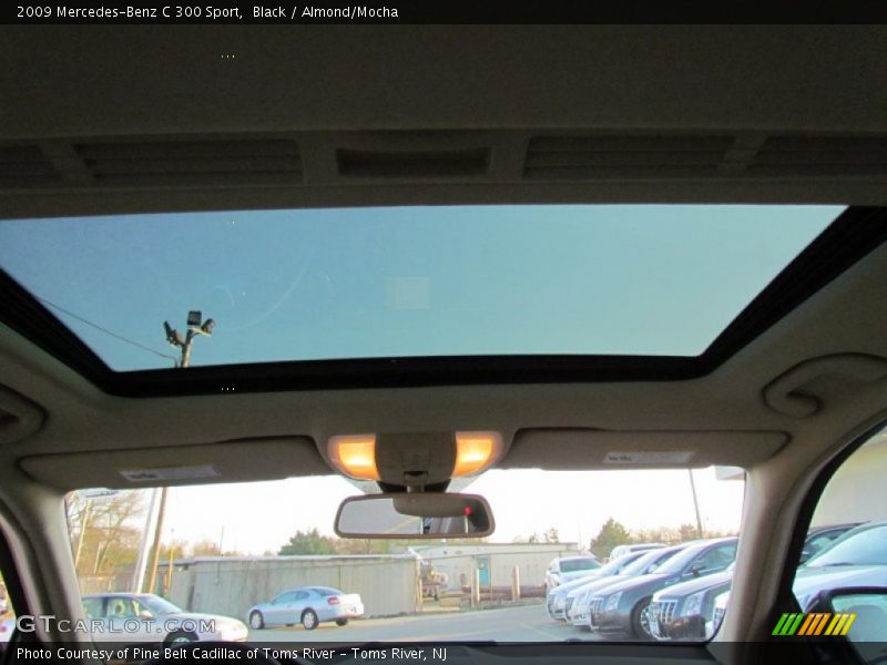 Black / Almond/Mocha 2009 Mercedes-Benz C 300 Sport