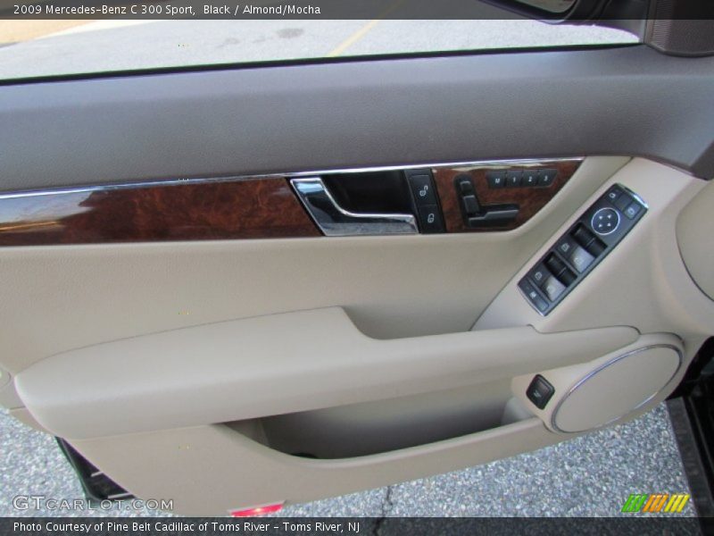 Black / Almond/Mocha 2009 Mercedes-Benz C 300 Sport