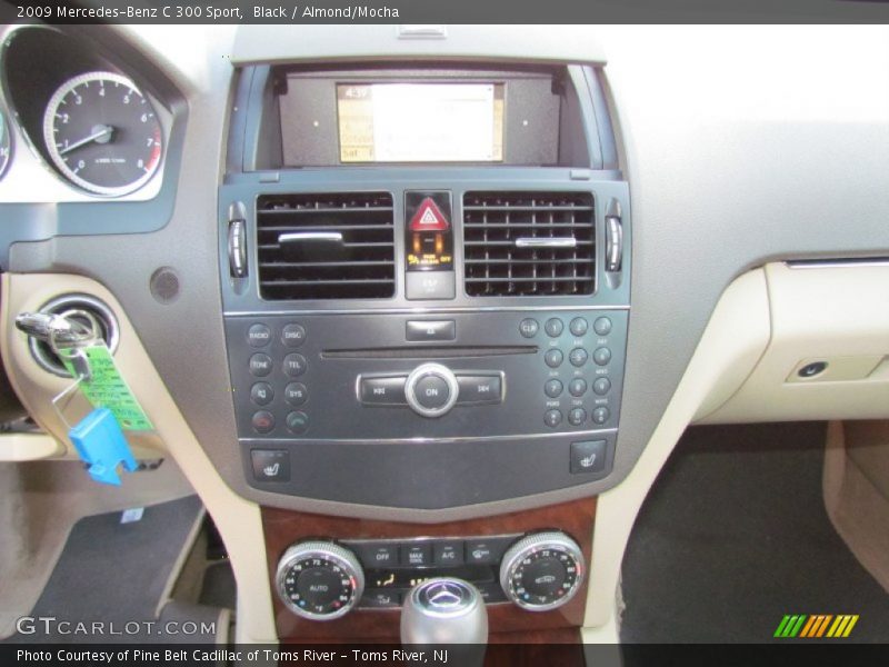 Black / Almond/Mocha 2009 Mercedes-Benz C 300 Sport