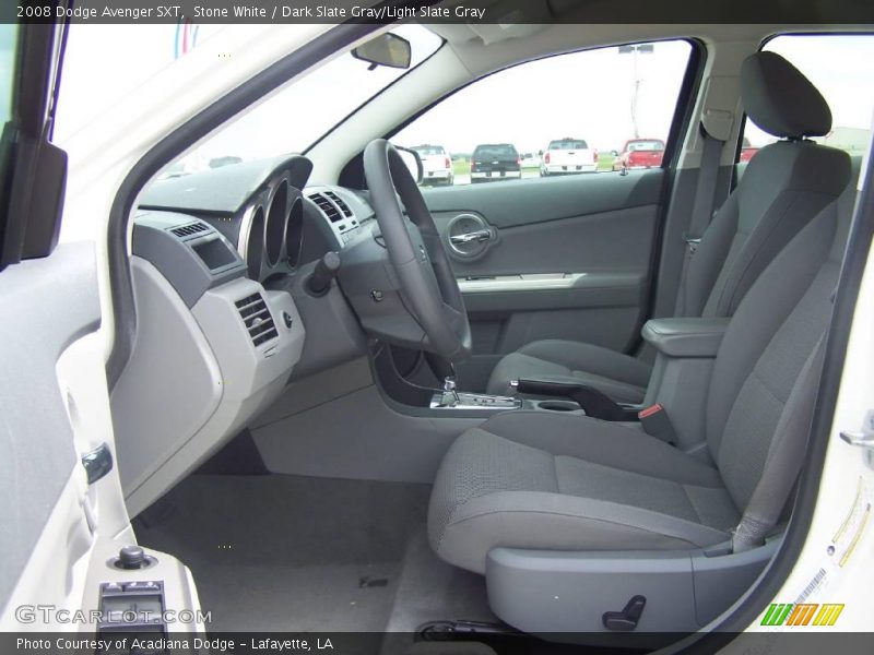 Stone White / Dark Slate Gray/Light Slate Gray 2008 Dodge Avenger SXT