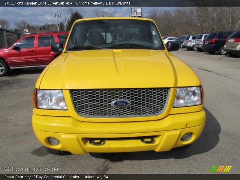 Chrome Yellow / Dark Graphite 2001 Ford Ranger Edge SuperCab 4x4