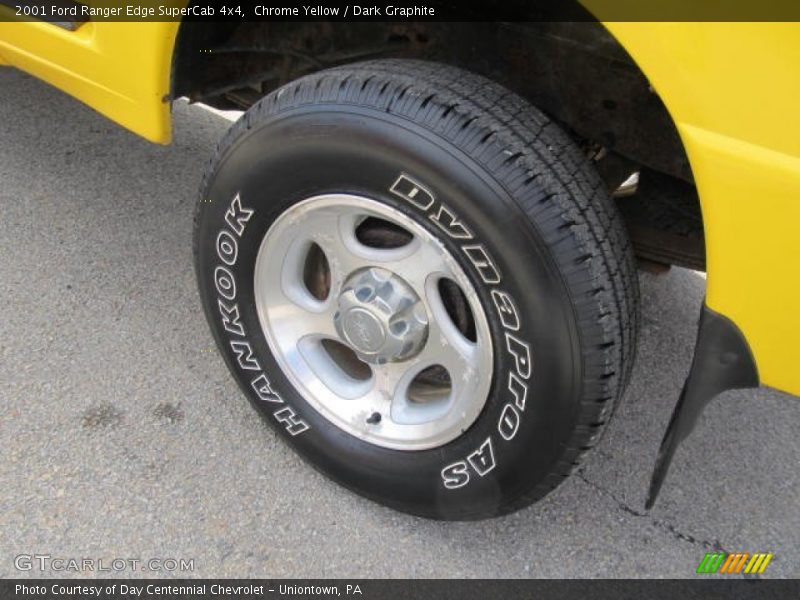 Chrome Yellow / Dark Graphite 2001 Ford Ranger Edge SuperCab 4x4