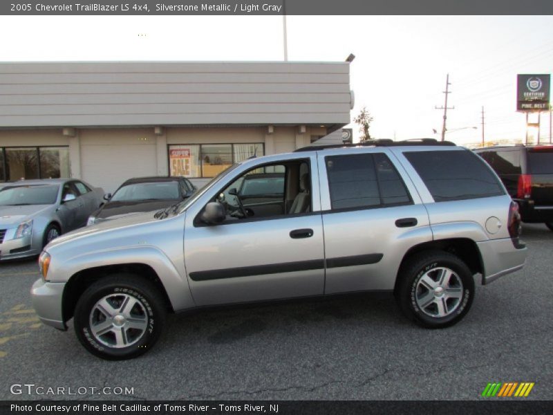 Silverstone Metallic / Light Gray 2005 Chevrolet TrailBlazer LS 4x4