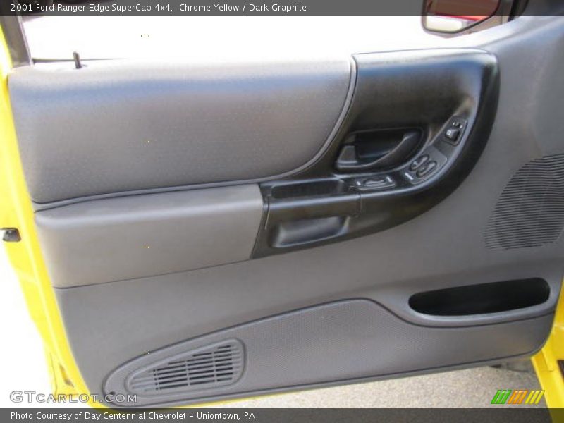Chrome Yellow / Dark Graphite 2001 Ford Ranger Edge SuperCab 4x4