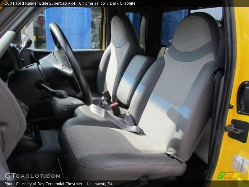 Chrome Yellow / Dark Graphite 2001 Ford Ranger Edge SuperCab 4x4