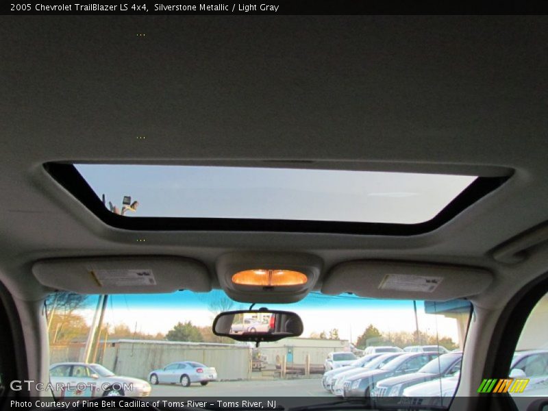 Silverstone Metallic / Light Gray 2005 Chevrolet TrailBlazer LS 4x4