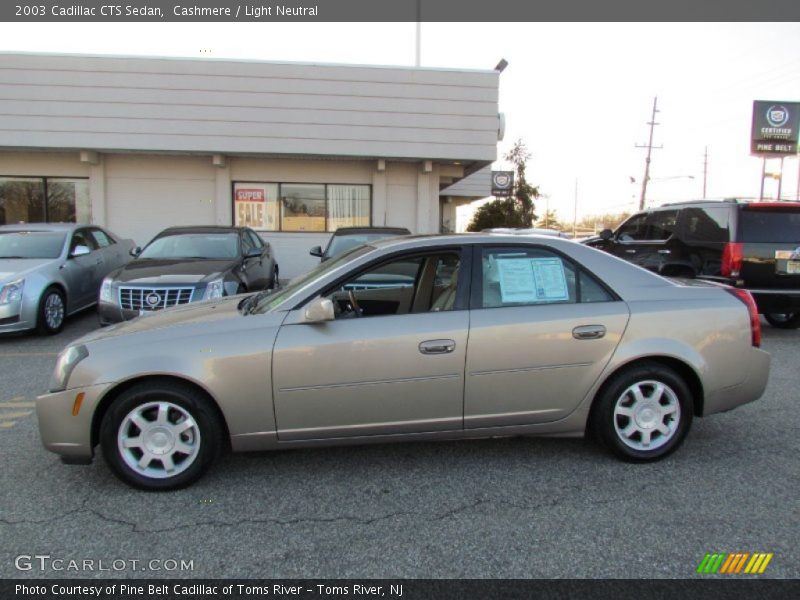 Cashmere / Light Neutral 2003 Cadillac CTS Sedan
