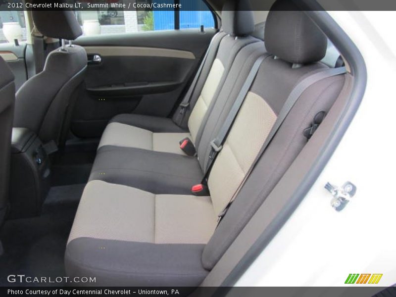 Summit White / Cocoa/Cashmere 2012 Chevrolet Malibu LT