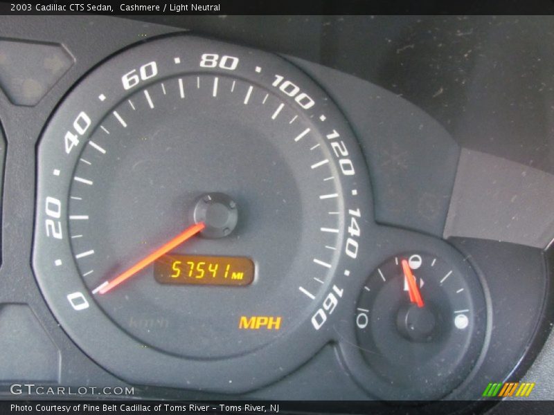 Cashmere / Light Neutral 2003 Cadillac CTS Sedan