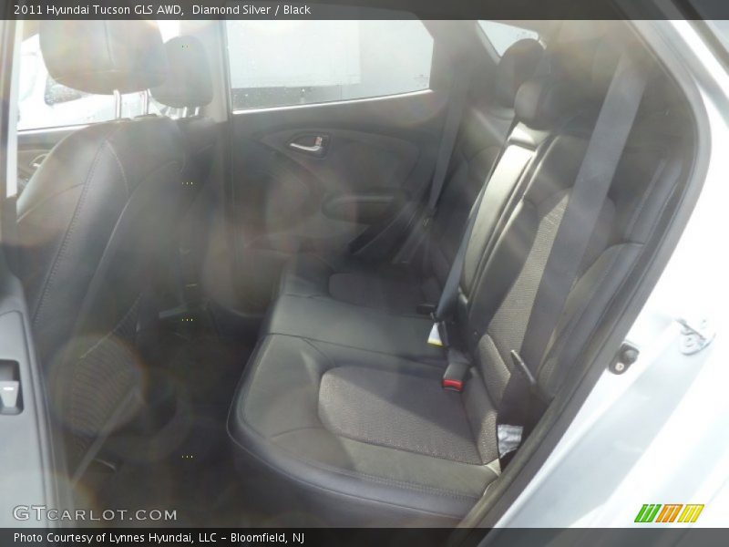 Diamond Silver / Black 2011 Hyundai Tucson GLS AWD