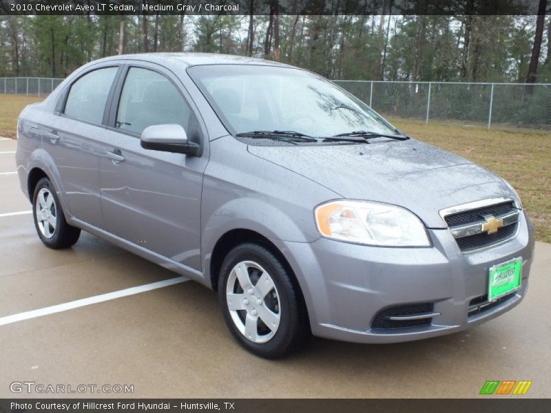 Medium Gray / Charcoal 2010 Chevrolet Aveo LT Sedan