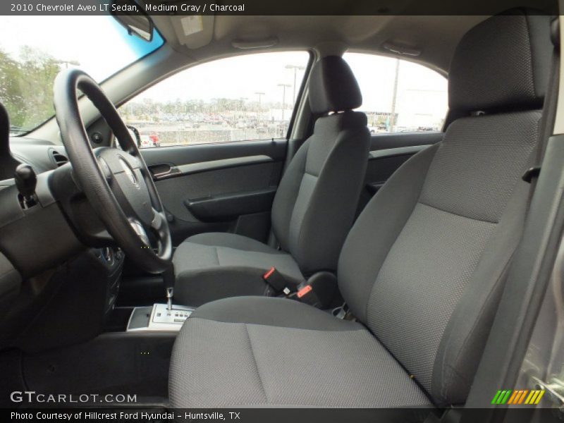 Medium Gray / Charcoal 2010 Chevrolet Aveo LT Sedan