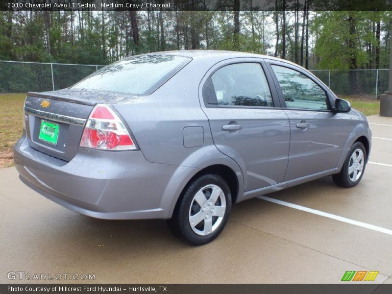 Medium Gray / Charcoal 2010 Chevrolet Aveo LT Sedan