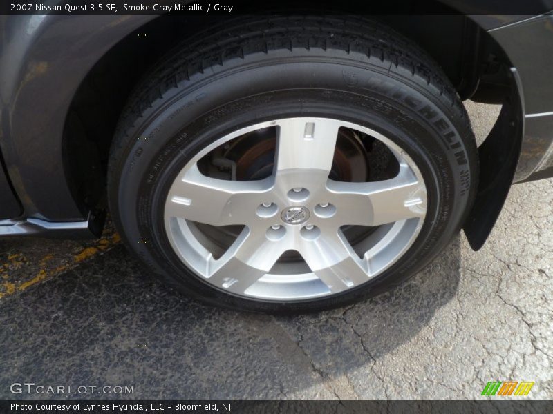 Smoke Gray Metallic / Gray 2007 Nissan Quest 3.5 SE