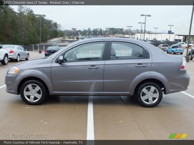 Medium Gray / Charcoal 2010 Chevrolet Aveo LT Sedan