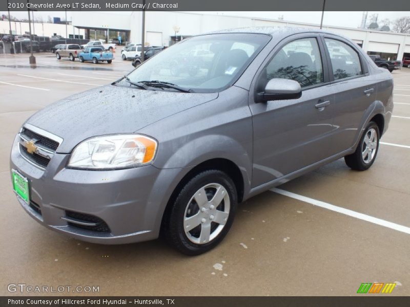Medium Gray / Charcoal 2010 Chevrolet Aveo LT Sedan