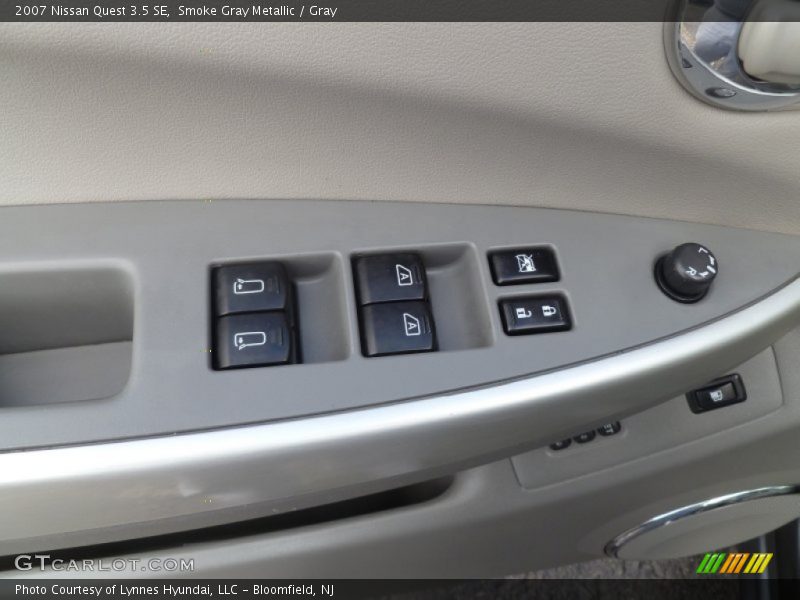 Smoke Gray Metallic / Gray 2007 Nissan Quest 3.5 SE
