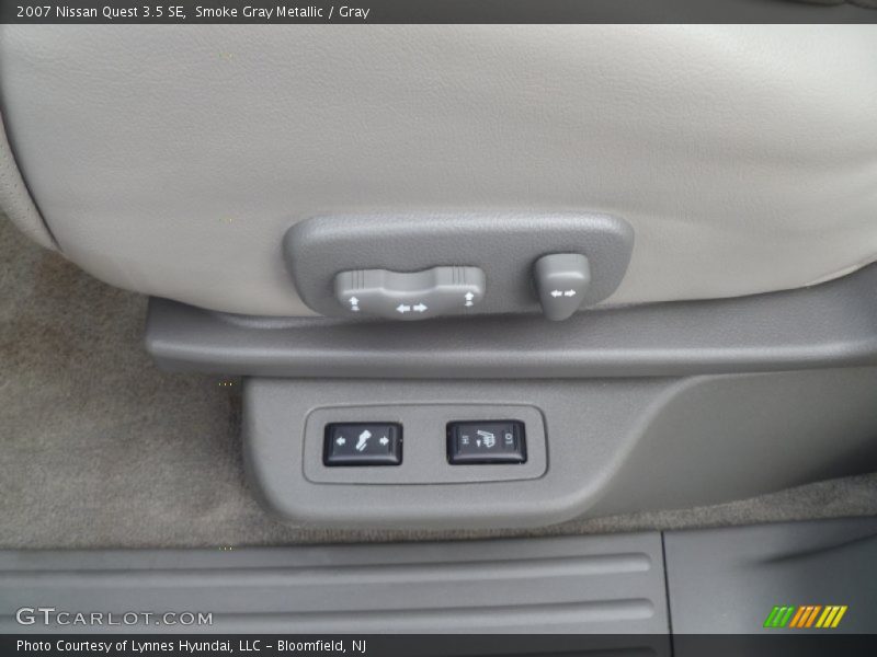 Smoke Gray Metallic / Gray 2007 Nissan Quest 3.5 SE