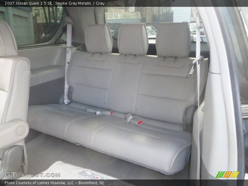 Smoke Gray Metallic / Gray 2007 Nissan Quest 3.5 SE