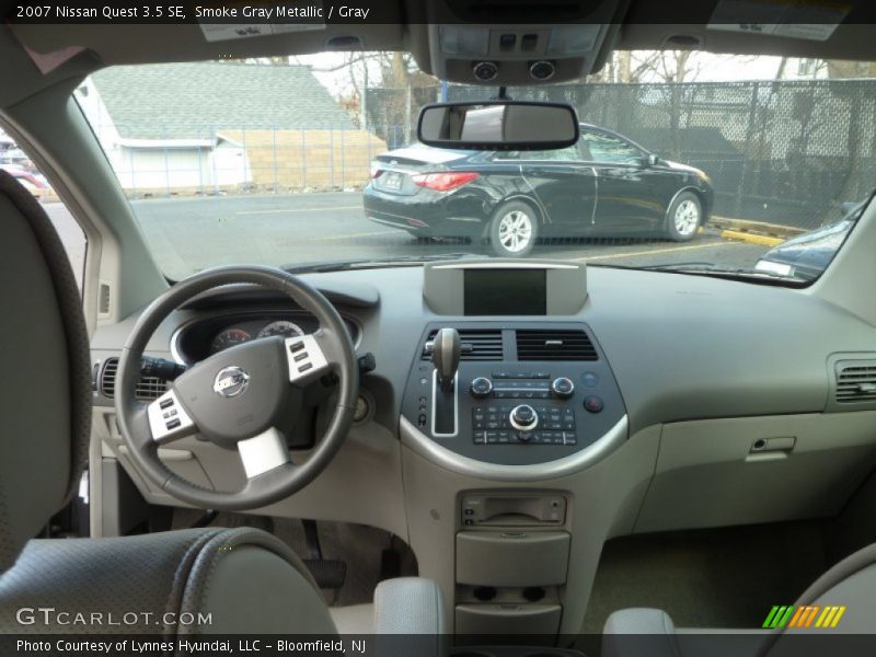 Smoke Gray Metallic / Gray 2007 Nissan Quest 3.5 SE