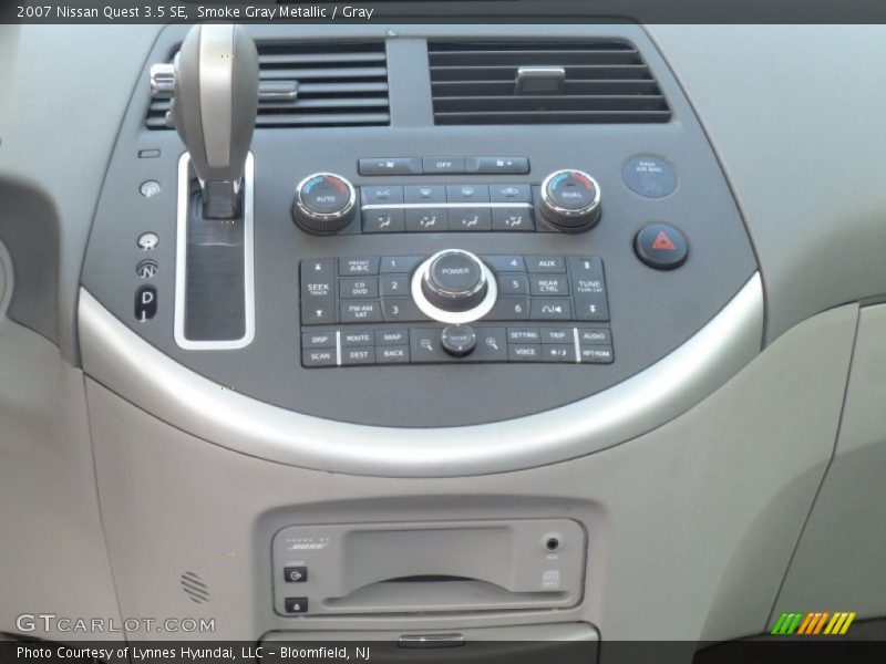 Smoke Gray Metallic / Gray 2007 Nissan Quest 3.5 SE