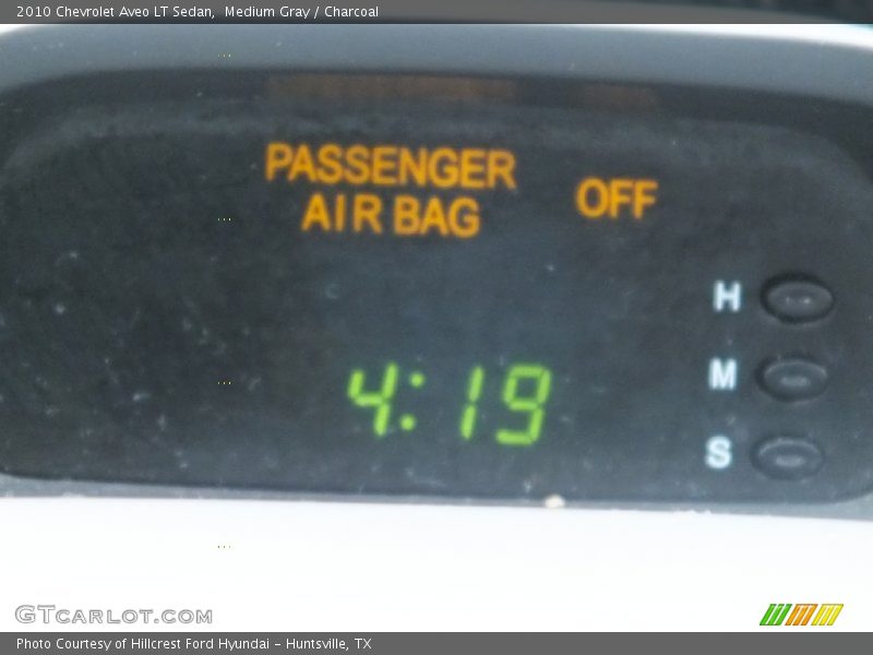 Medium Gray / Charcoal 2010 Chevrolet Aveo LT Sedan