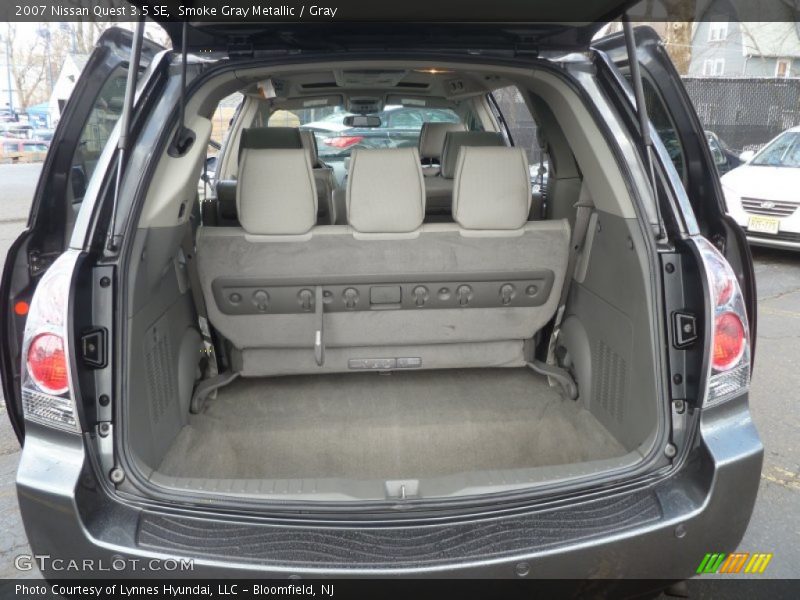 Smoke Gray Metallic / Gray 2007 Nissan Quest 3.5 SE