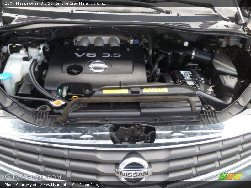 Smoke Gray Metallic / Gray 2007 Nissan Quest 3.5 SE