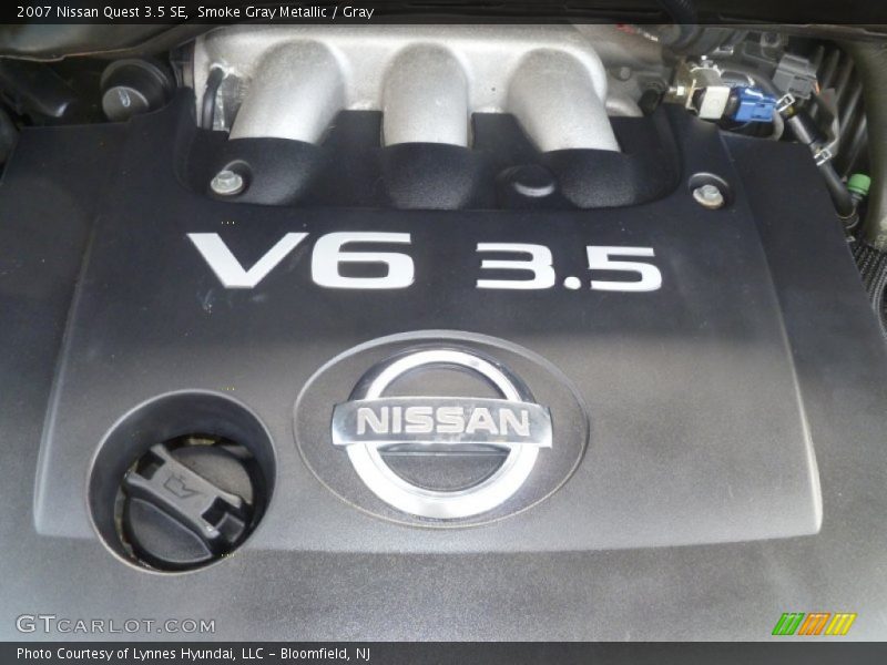 Smoke Gray Metallic / Gray 2007 Nissan Quest 3.5 SE