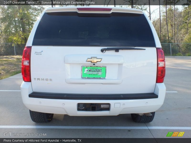 Summit White / Light Cashmere/Ebony 2007 Chevrolet Tahoe LT