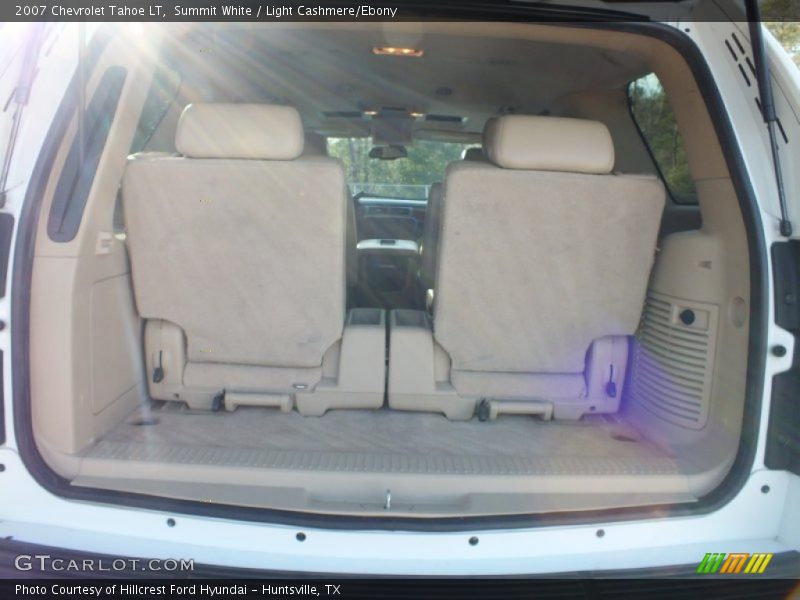 Summit White / Light Cashmere/Ebony 2007 Chevrolet Tahoe LT