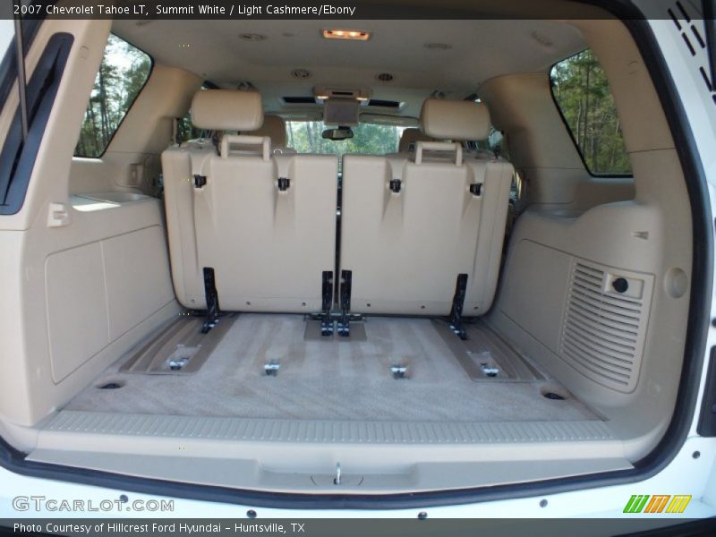 Summit White / Light Cashmere/Ebony 2007 Chevrolet Tahoe LT