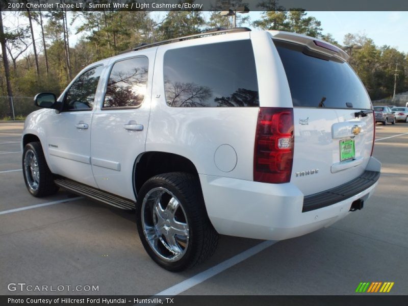 Summit White / Light Cashmere/Ebony 2007 Chevrolet Tahoe LT