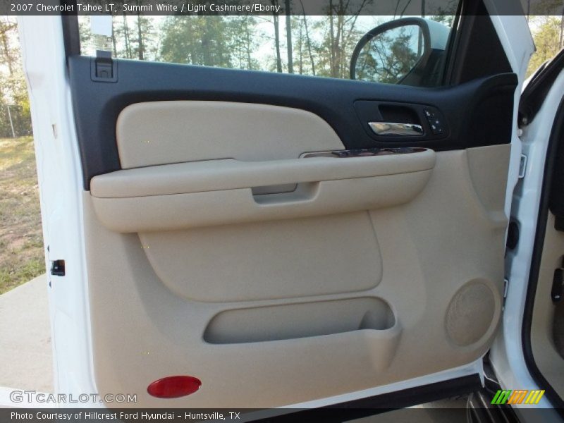 Summit White / Light Cashmere/Ebony 2007 Chevrolet Tahoe LT
