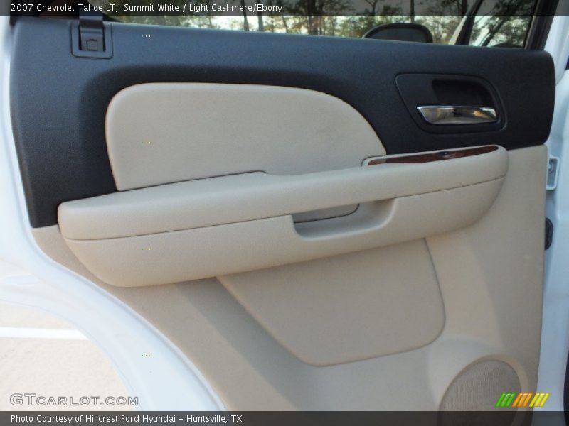 Summit White / Light Cashmere/Ebony 2007 Chevrolet Tahoe LT
