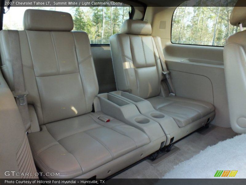 Summit White / Light Cashmere/Ebony 2007 Chevrolet Tahoe LT