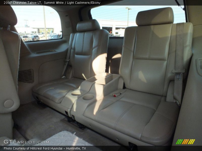 Summit White / Light Cashmere/Ebony 2007 Chevrolet Tahoe LT