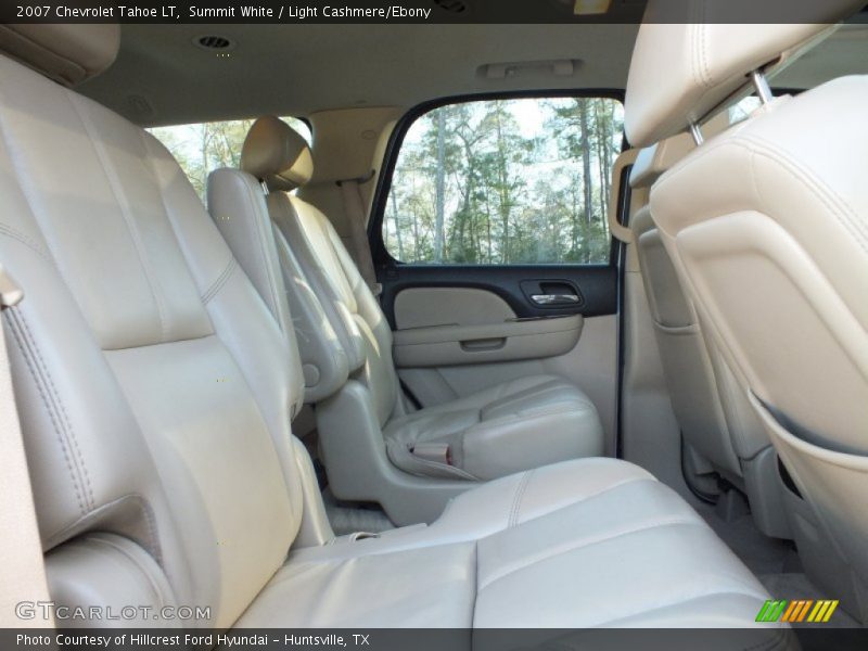 Summit White / Light Cashmere/Ebony 2007 Chevrolet Tahoe LT