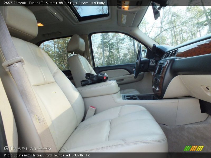 Summit White / Light Cashmere/Ebony 2007 Chevrolet Tahoe LT