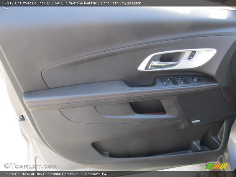 Graystone Metallic / Light Titanium/Jet Black 2012 Chevrolet Equinox LTZ AWD