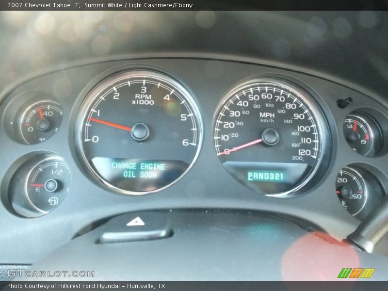 Summit White / Light Cashmere/Ebony 2007 Chevrolet Tahoe LT
