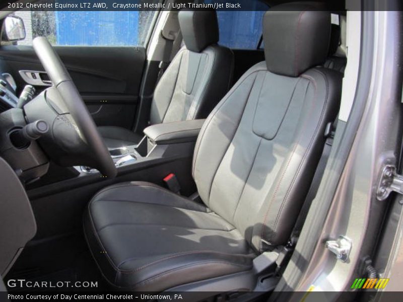 Graystone Metallic / Light Titanium/Jet Black 2012 Chevrolet Equinox LTZ AWD