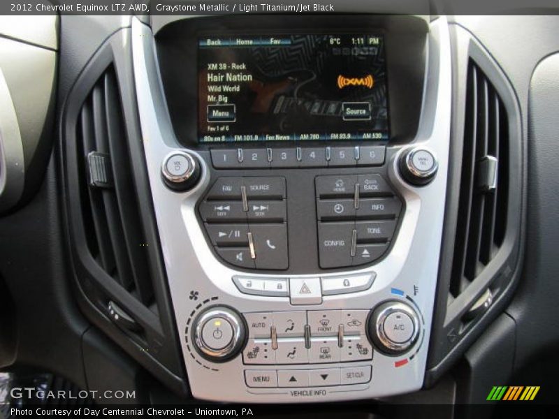 Graystone Metallic / Light Titanium/Jet Black 2012 Chevrolet Equinox LTZ AWD