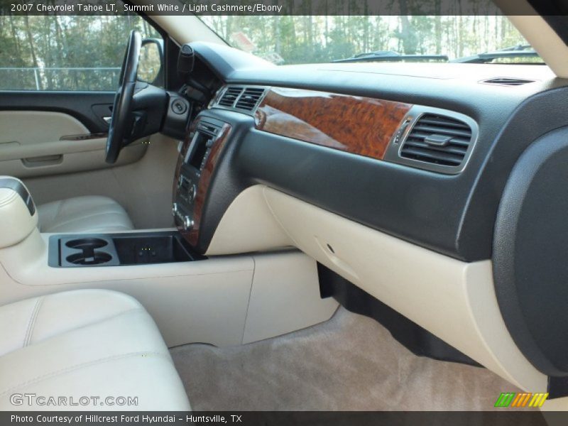 Summit White / Light Cashmere/Ebony 2007 Chevrolet Tahoe LT