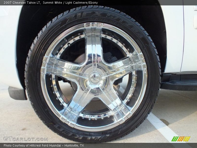 Summit White / Light Cashmere/Ebony 2007 Chevrolet Tahoe LT